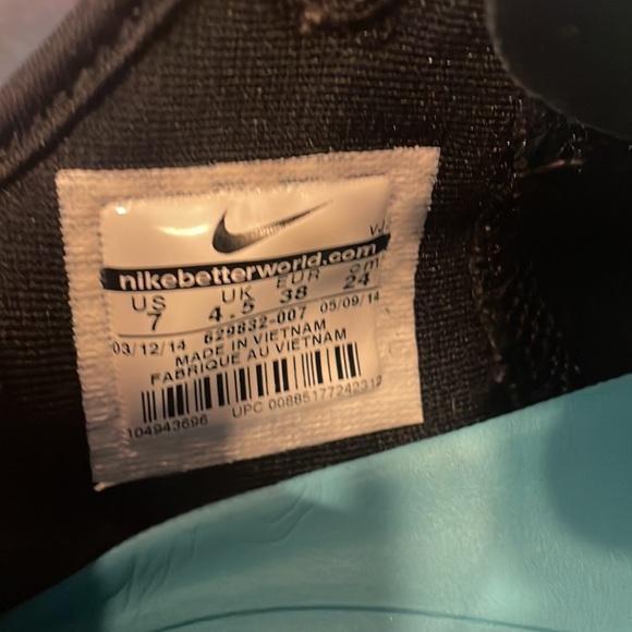 Nike Free TR Fit 4 Running Shoe, Size 7, black Multi color,flexible, comfort - Picture 8 of 11